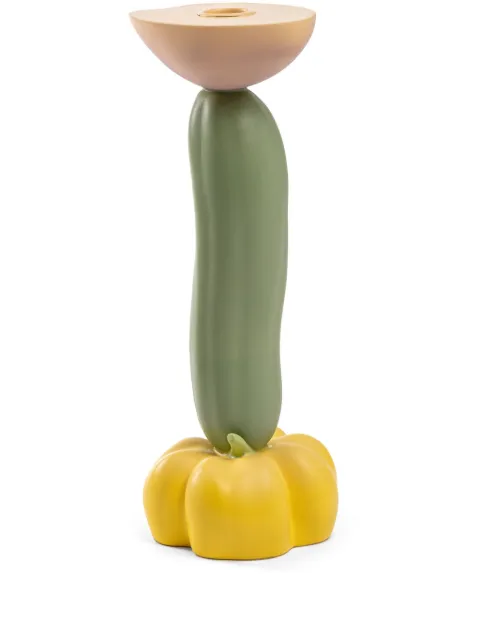 Seletti portavelas Vitamin Cucumber de 26.5cm