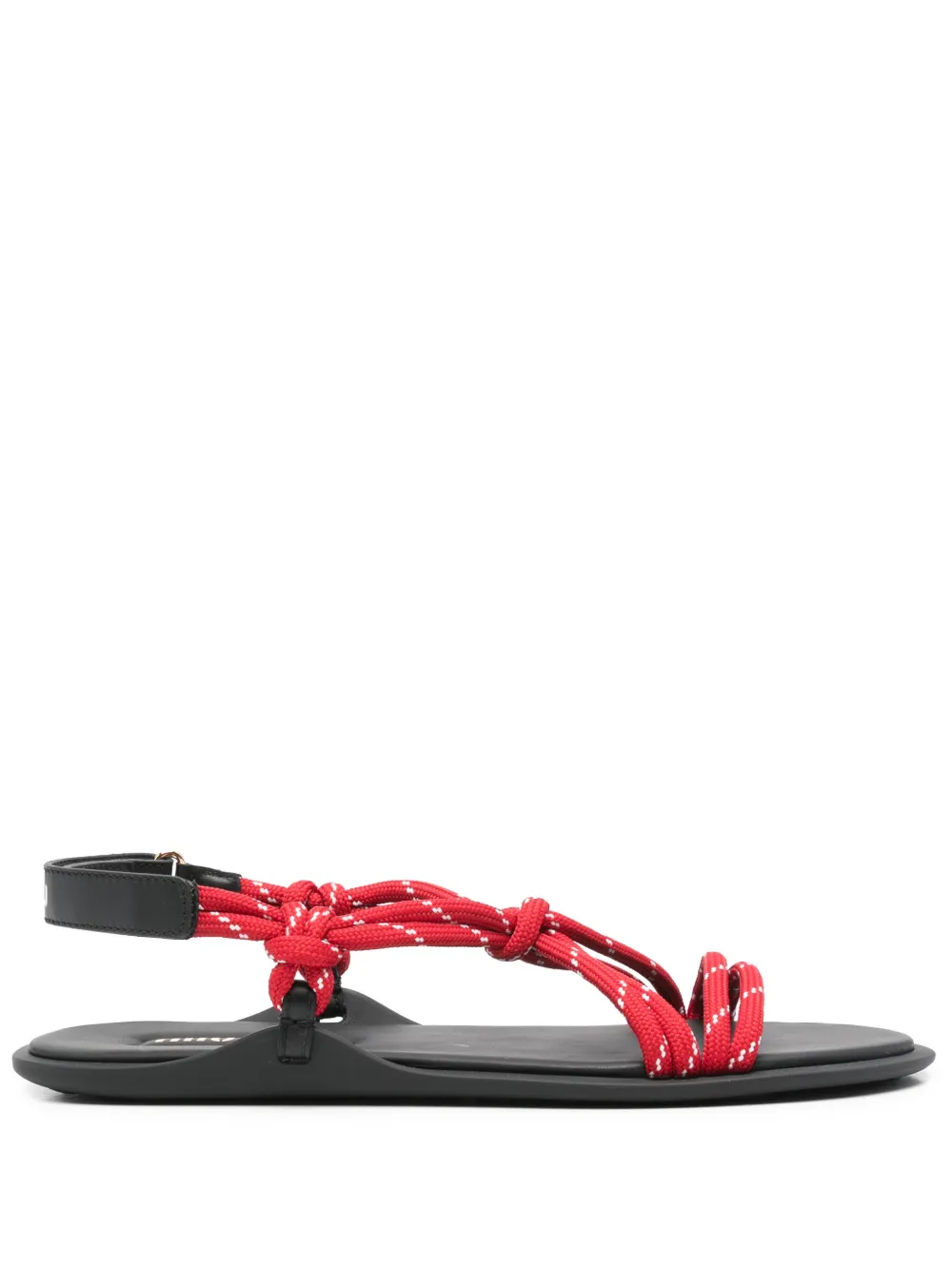 Miu Sandalen met touw Rood