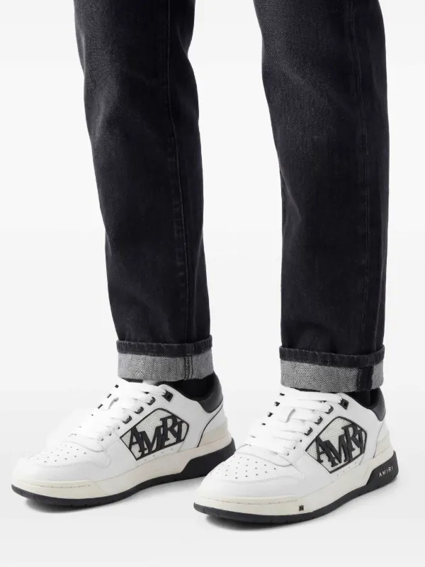 AMIRI カジュアルスニーカー ホワイト/ブラック AMIRI Classic Low スニーカー | ホワイト | FARFETCH JP