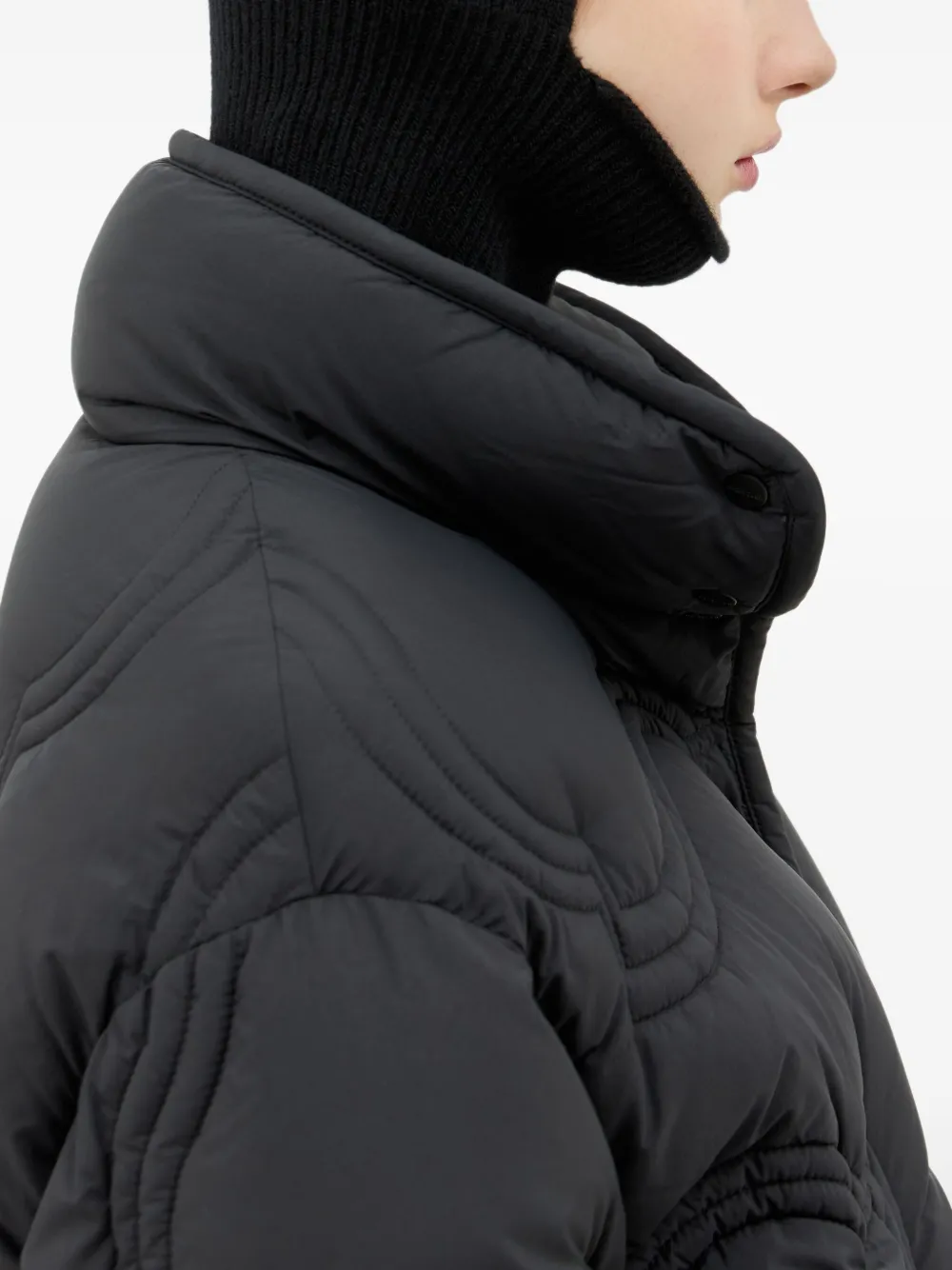 Moncler Cashmere-blend Balaclava In Black