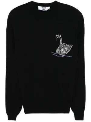 MSGM - MSGM スター 星　イタリア　ニット セーター ユニセックス ニット・セーター | MSG