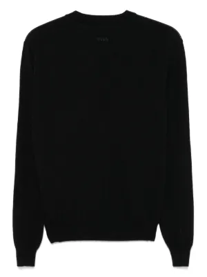 MSGM ニット セーター 黒 MSGM セーター ニット MSGM×Franco Albini Foundation