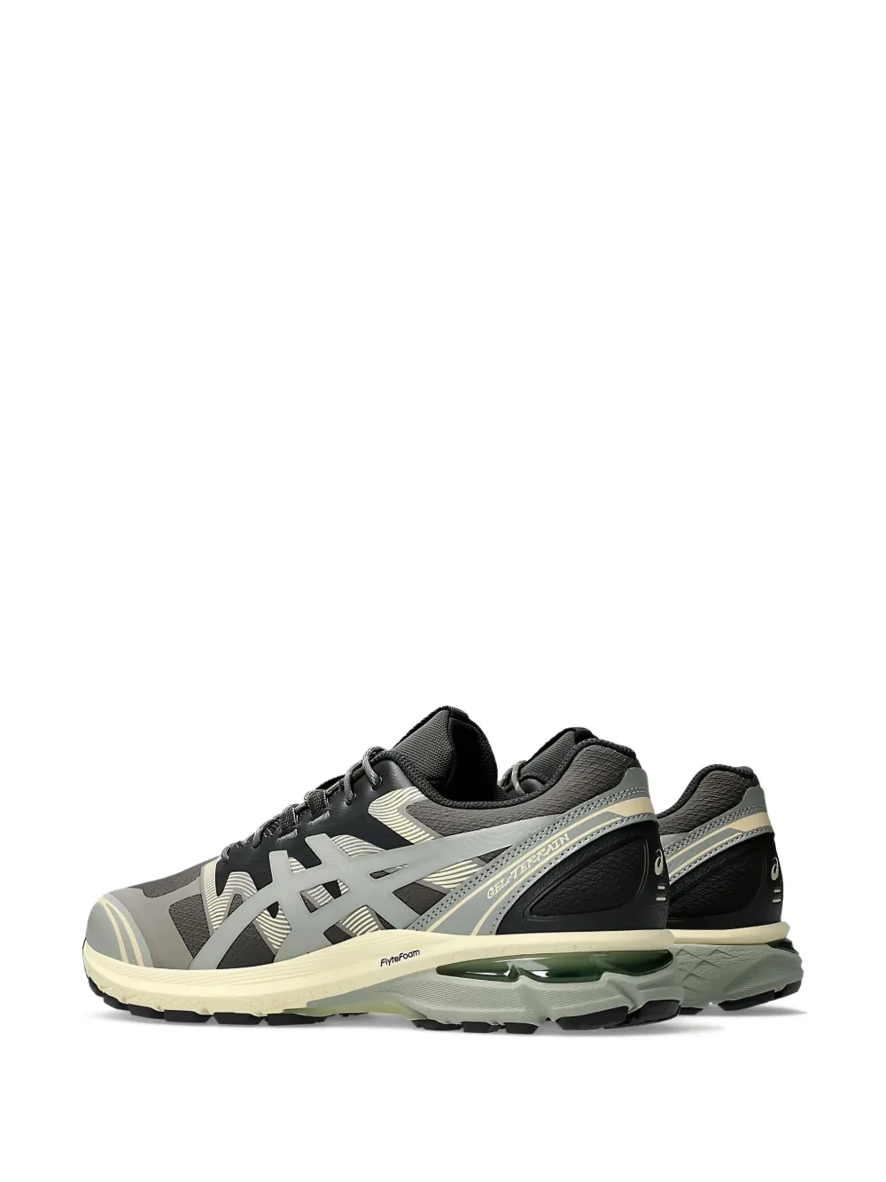 ASICS logo-patch sneakers Grey