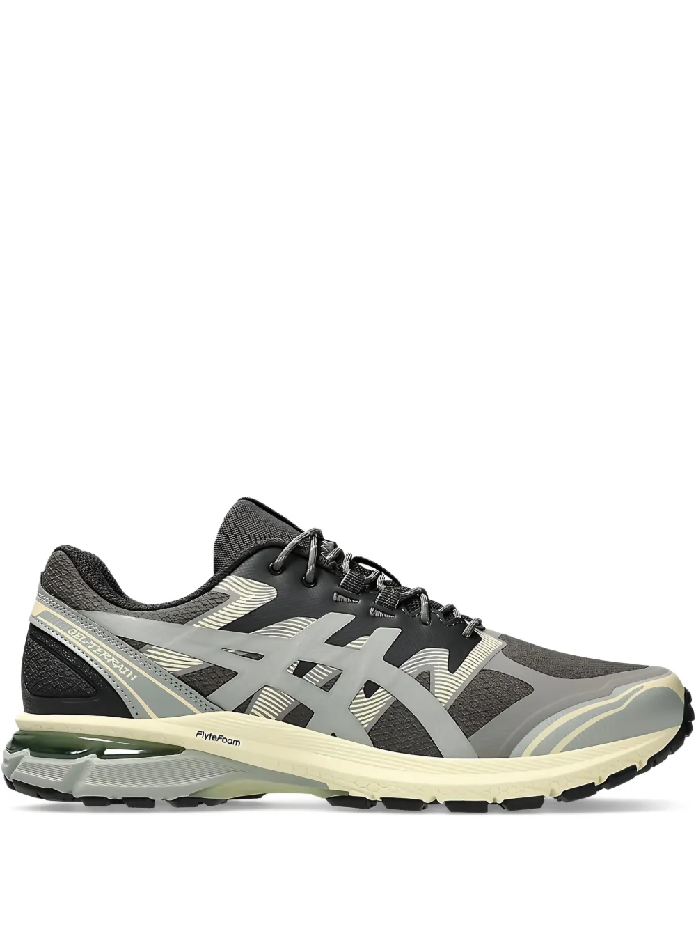 ASICS logo-patch sneakers Grey