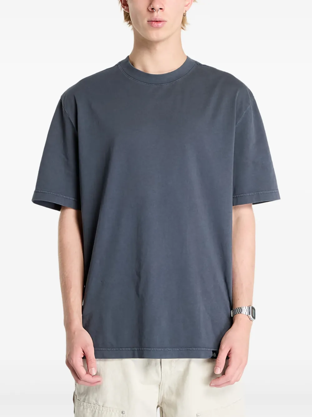 Calvin Klein Jeans クルーネック Tシャツ - ブルー Calvin Klein Jeans クルーネック Tシャツ - ブルー