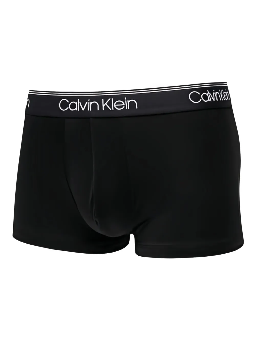 Calvin Klein Drie boxershorts met logo Zwart
