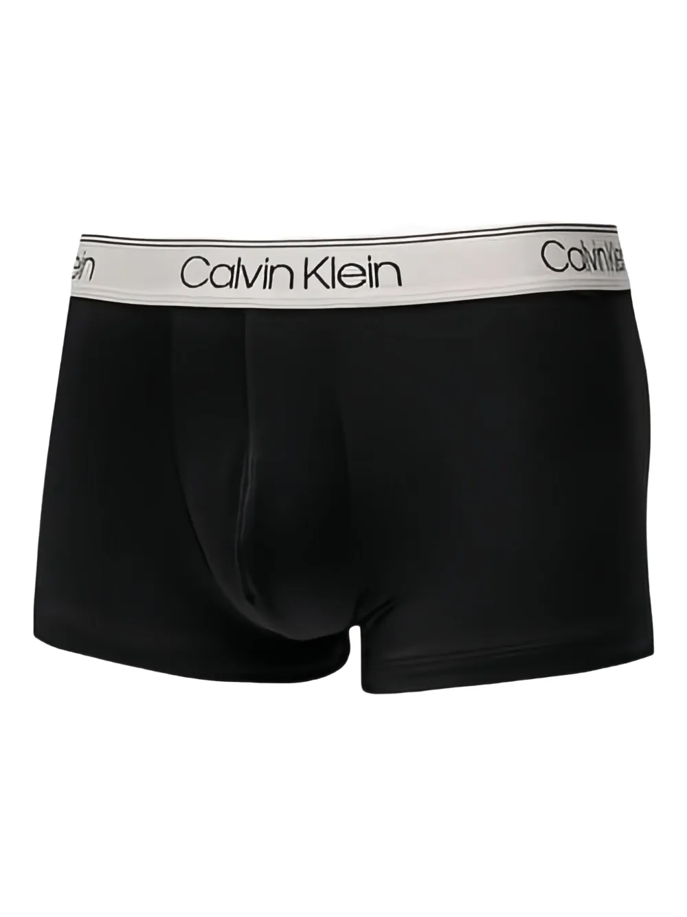 Calvin Klein Drie boxershorts met logo Zwart