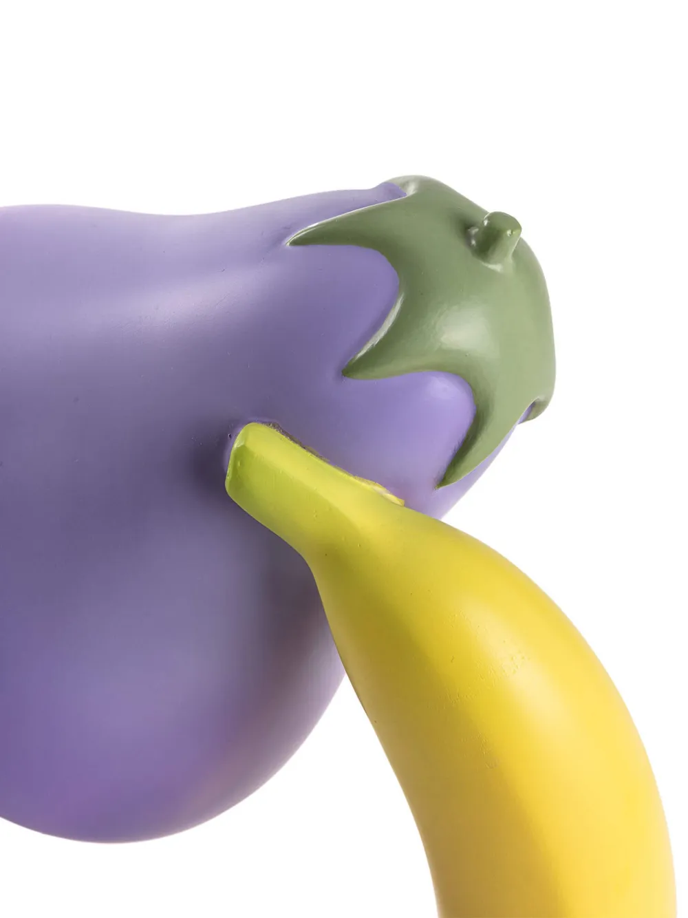 Seletti Vitamin Aubergine Table Lamp In Yellow