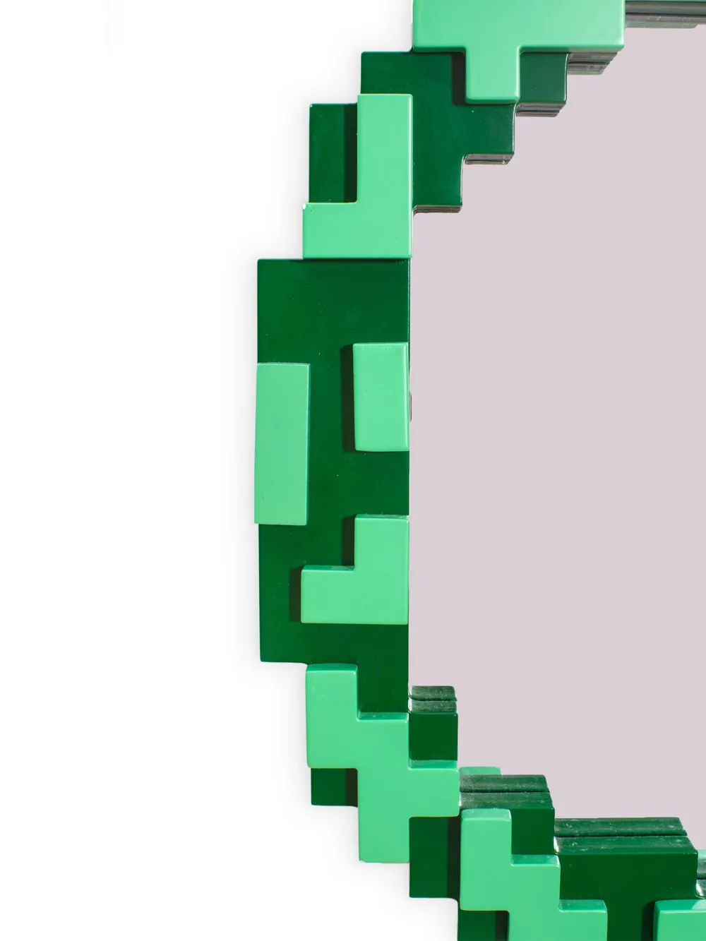 Seletti Pixel wandspiegel - Groen
