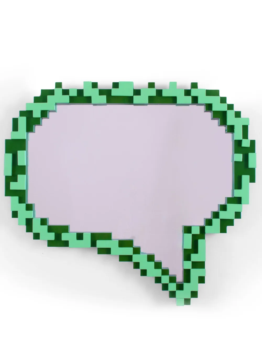 Seletti Pixel wall mirror | Green | Image 1