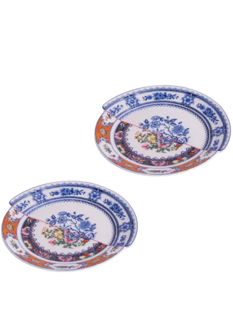 Seletti Hybrid Zobeide bread plate (set of two)