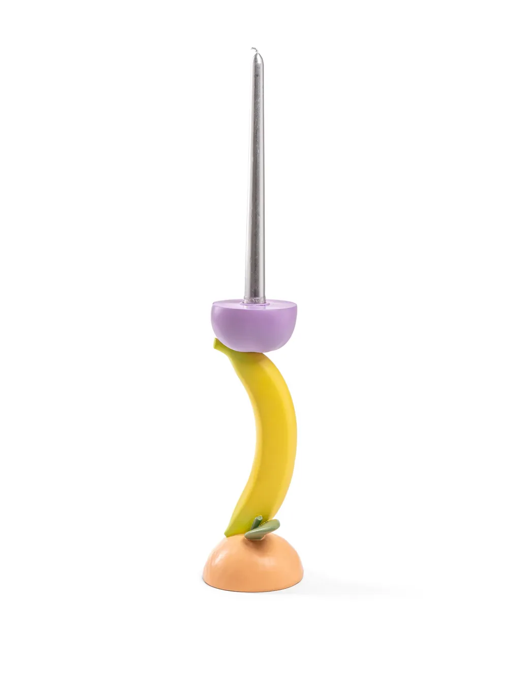 Seletti Vitamin Banana Candle Holder (26.5cm) In Yellow
