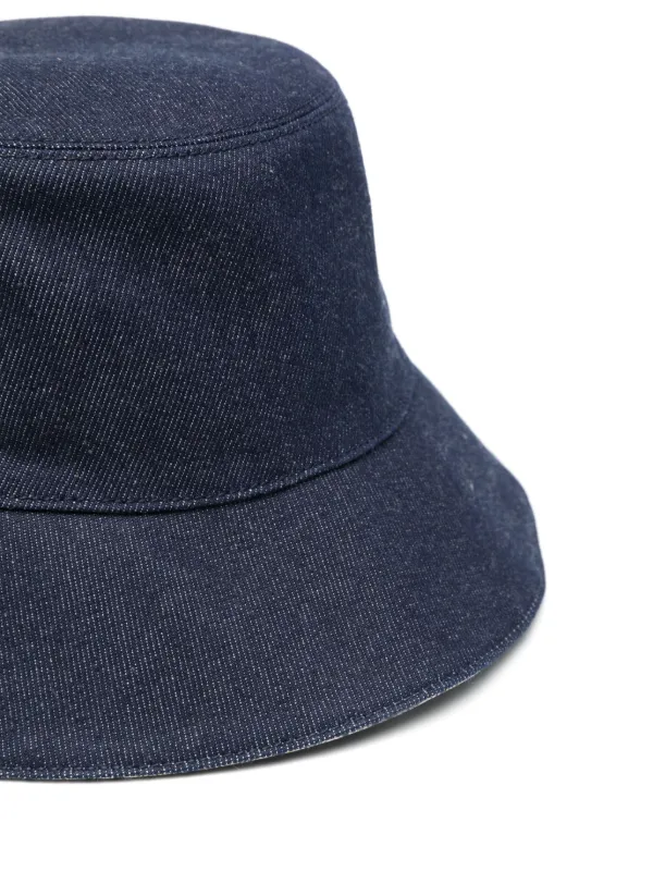【関税&送料込】Gucci Denim Bucket Hat GG denim bucket hat in blue and white | GUCCI® US