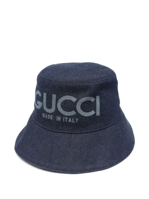 Gucci denim bucket hat