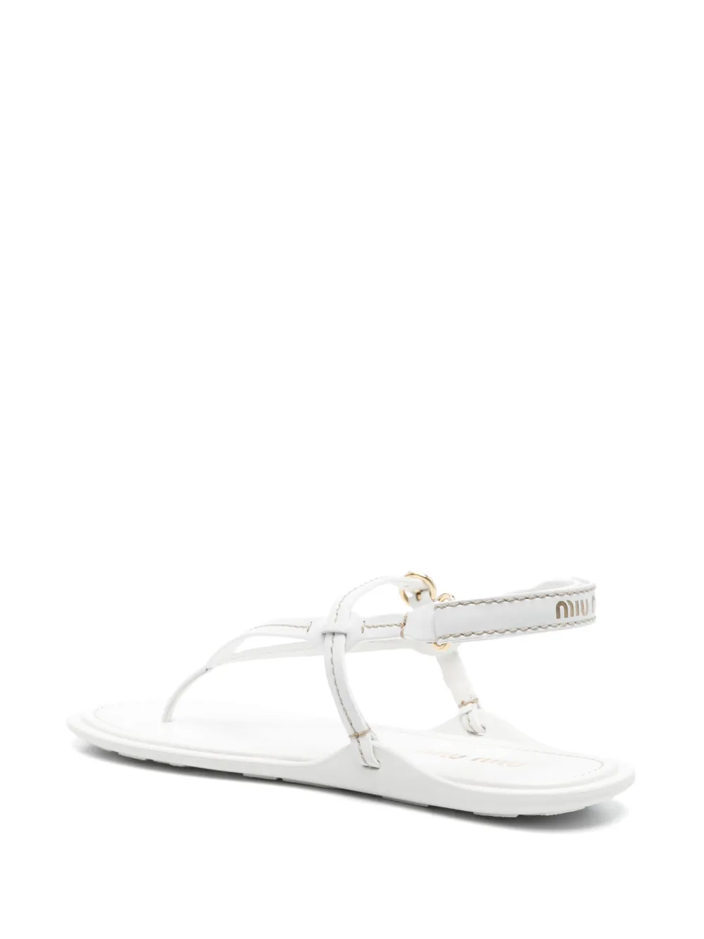 Miu Miu flat thong sandals | Flat Sandals | Image 2