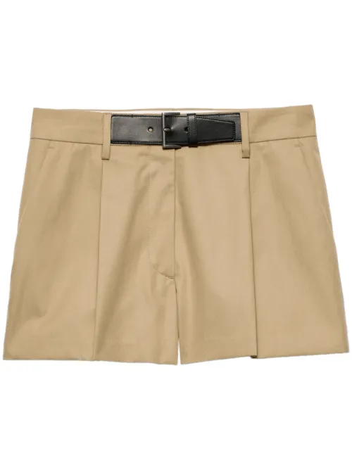 Short à taille ceinturée - Prada - Modalova