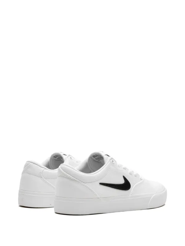 Nike sb charge white on sale