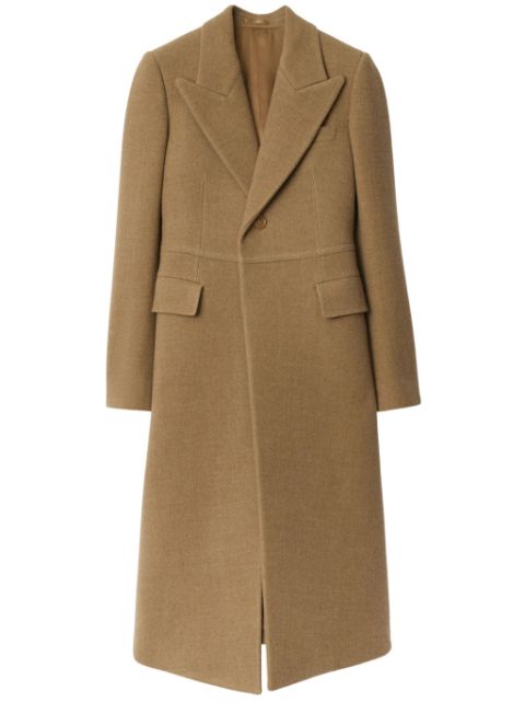 Cheap Burberry double breasted coat Women