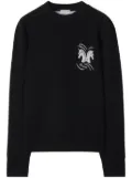 Burberry Mirrored Horse knit jumper - Black