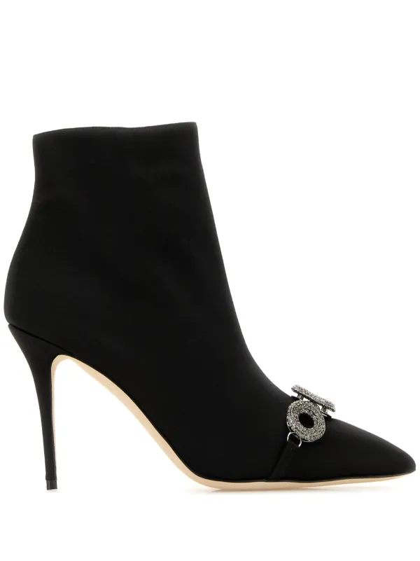 Manolo Blahnik Balvisa Boots in Black