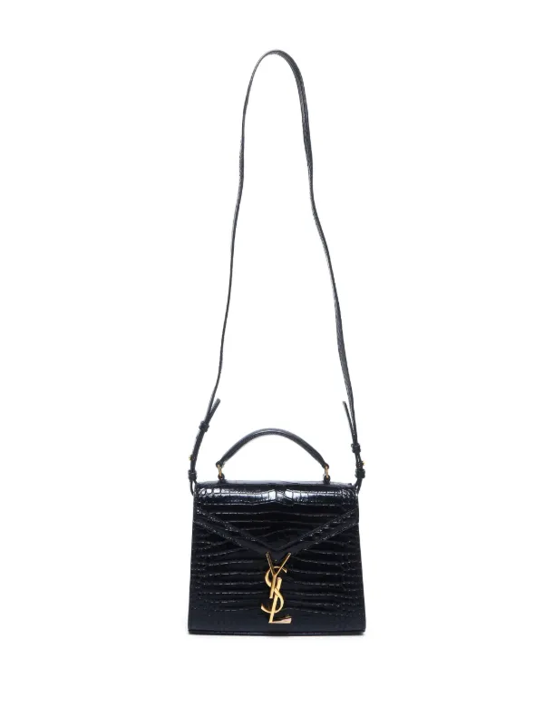 Ysl cassandra croc bag 2025