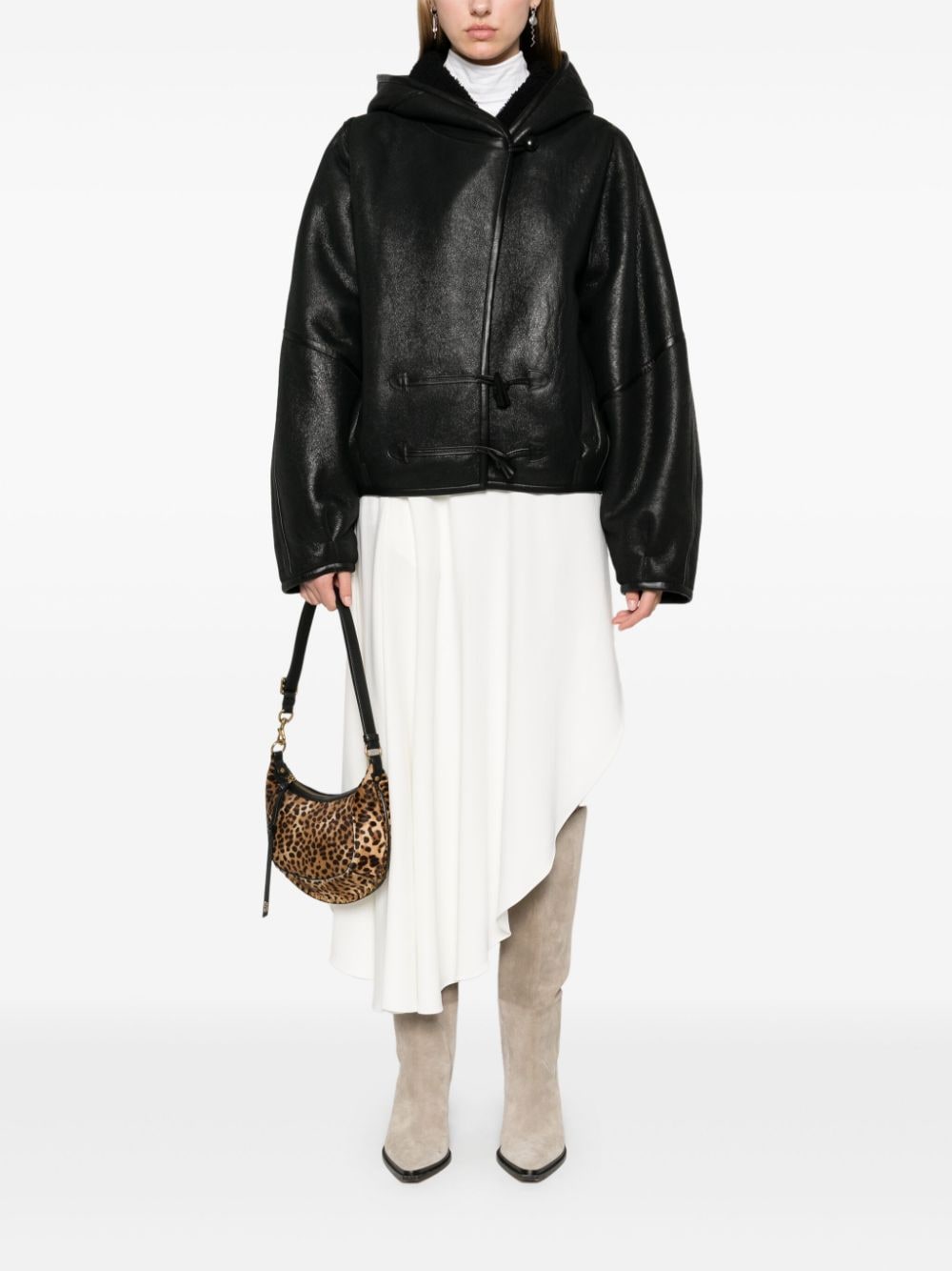 Shop Isabel Marant Amiel Jacket In Black