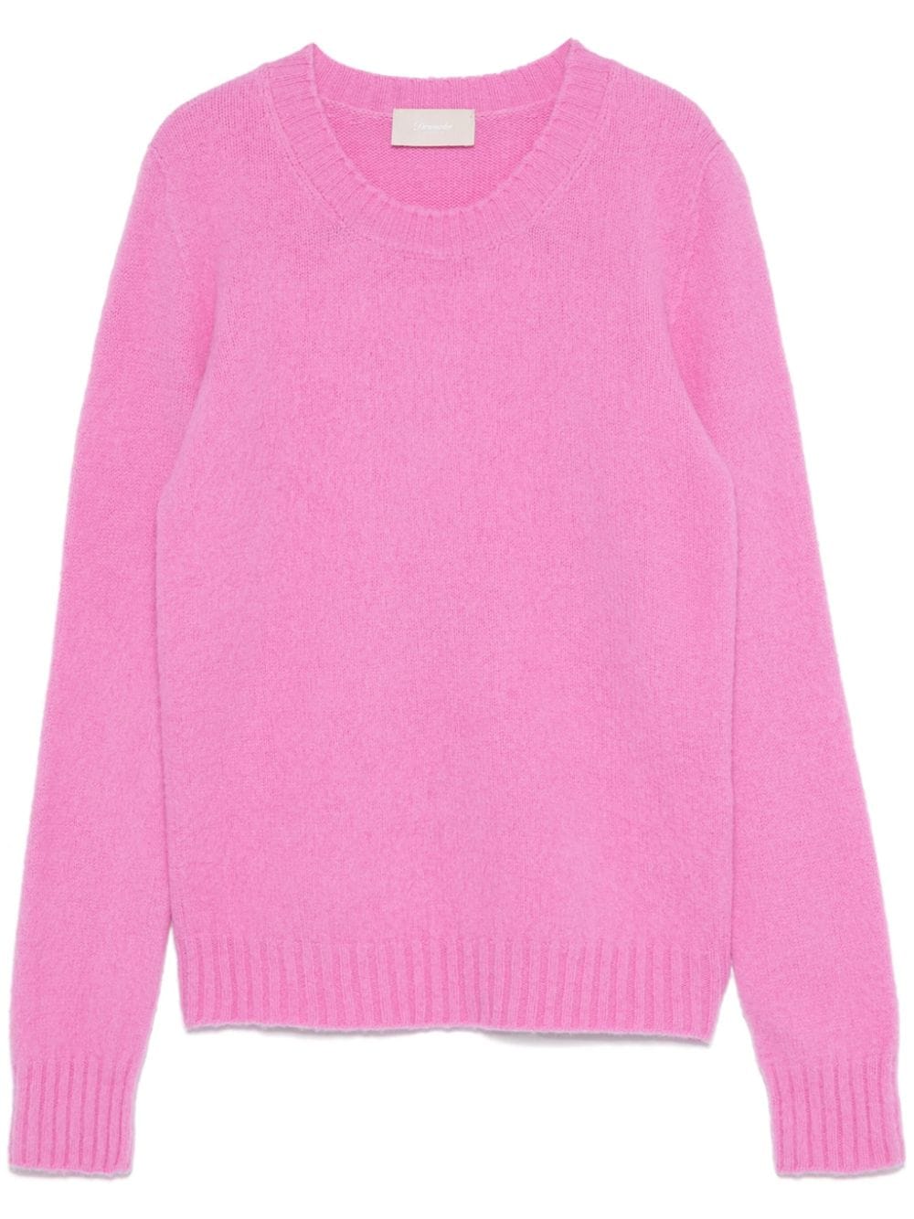 Drumohr Lambs Wool Sweater In Pink