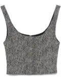 STAUD Wells top - Black