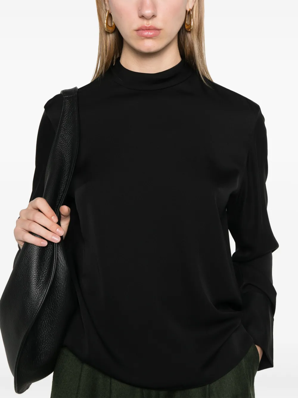 Theory Long Sleeve T-shirt In Black