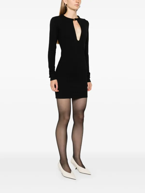 ワンピース STAUD Woman Dress Black R25R2252BM BLIV ELYSE DRESS BLACK