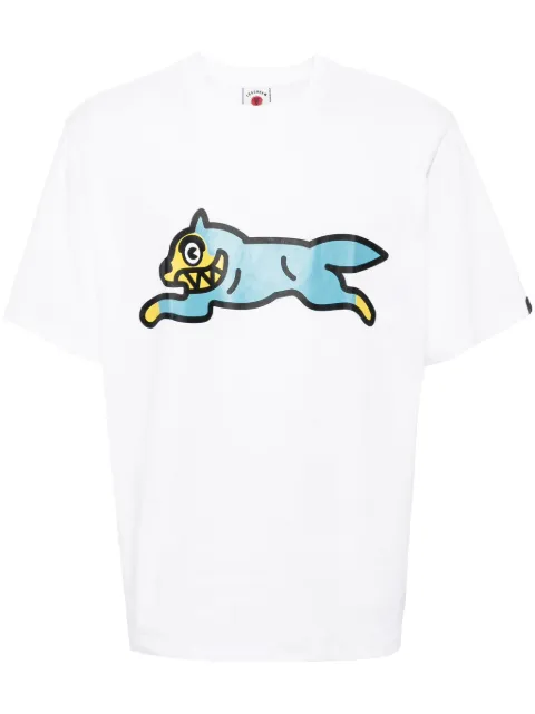 ICECREAM running dog-print cotton T-shirt