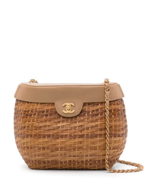 HOT SALE CHANEL Basket shoulder bag Women