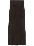 Almada Label Umi maxi skirt - Brown