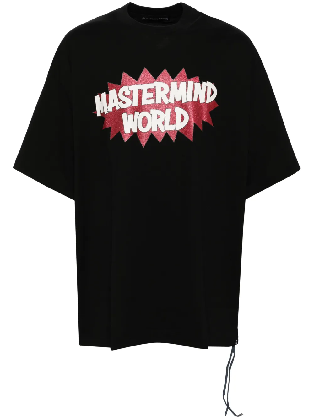 Mastermind World MW T-shirt met glitters Zwart