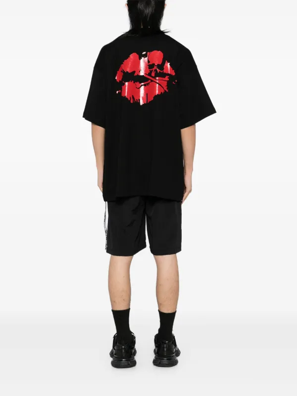 【関税込み】MASTERMIND WORLD ブラック Lip Tシャツ Mastermind World MW Lip T-shirt | Black | FARFETCH JO