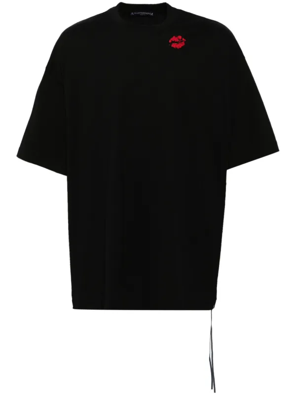 【関税込み】MASTERMIND WORLD ブラック Lip Tシャツ Mastermind World MW Lip T-shirt | Black | FARFETCH JO