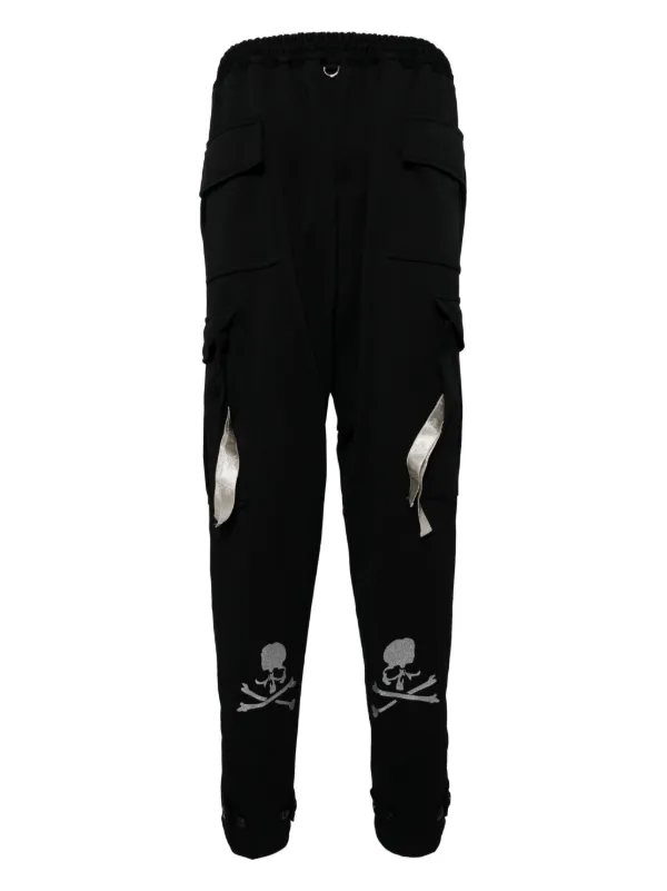 Mastermind World Jersey Cargo Pants | Black | FARFETCH