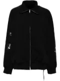 Mastermind World zip-up jacket - Black