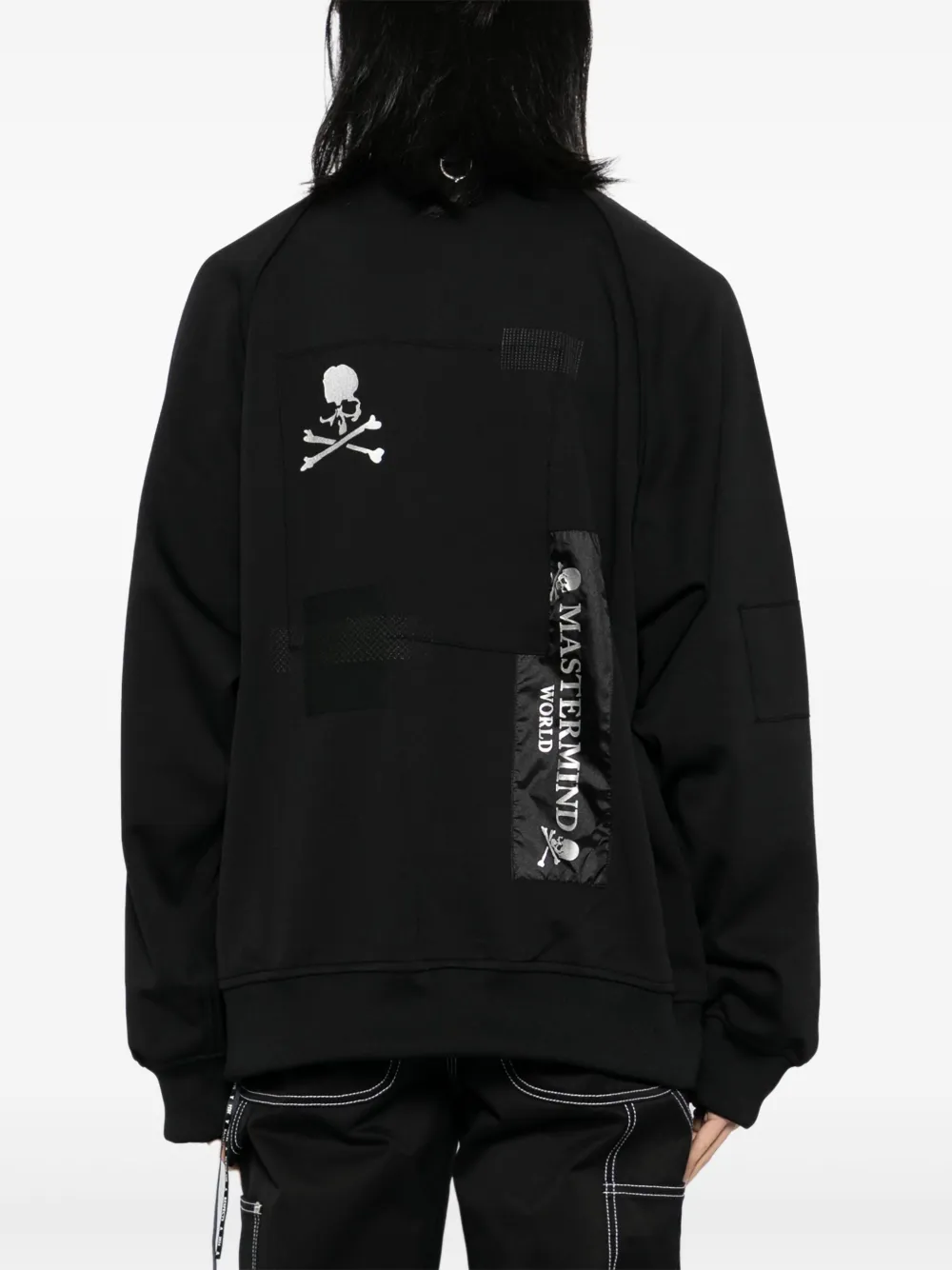 Mastermind Japan Zip-up Jacket In Black