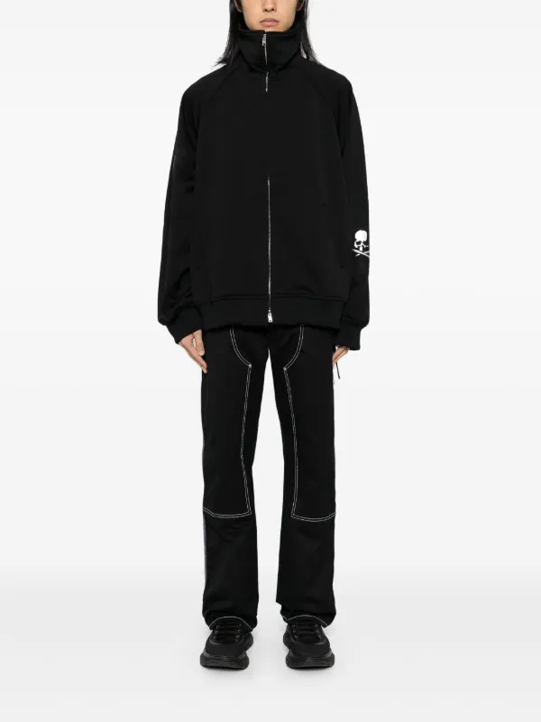 【関税込み】MASTERMIND WORLD フーディ & ジップアップ Mastermind World ジップアップ ジャケット | ブラック