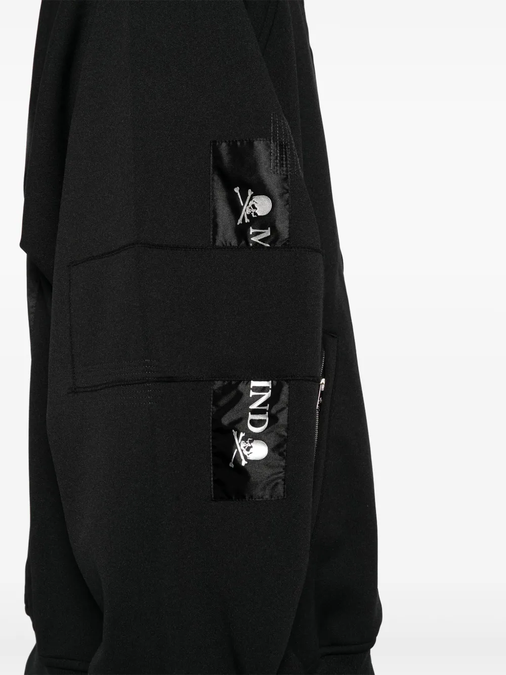 Mastermind Japan Zip-up Jacket In Black