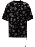 Mastermind World logo-monogram T-shirt - Black