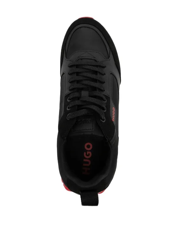 EU39 Hugo Boss Cedric Golf Trainers ブラック BOSS Men's Cedric Runn Golf Shoes Made of Various Materials
