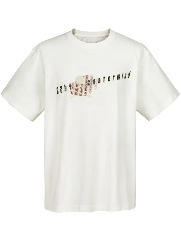 Mastermind Japan x C2H4 Logo t-shirt | White | FARFETCH