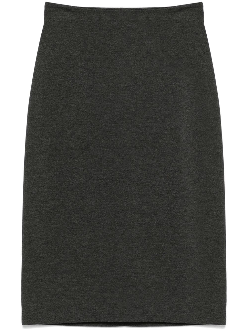 Shop Staud Pascale Skirt In Grey