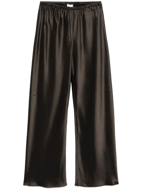 Almada Label bias satin trousers