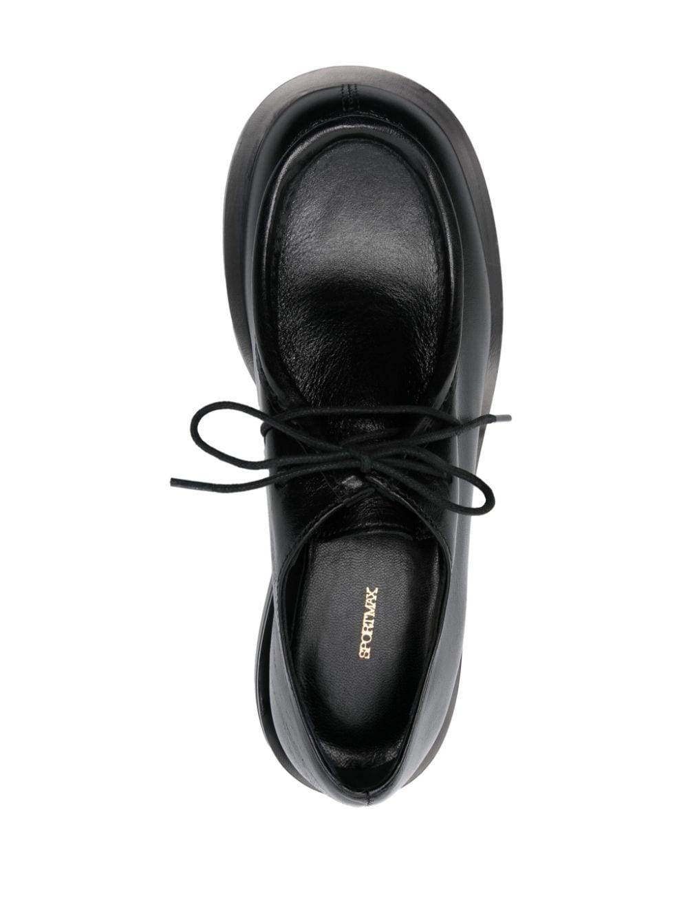 Sportmax Mannish lace-up shoes Black