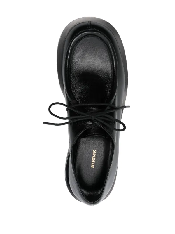 Sportmax Mannish lace-up Shoes | Black | FARFETCH Sportmax Mannish lace-up Shoes | Black | FARFETCH