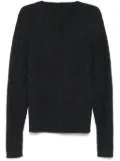 Lauren Manoogian crew-neck sweater - Black