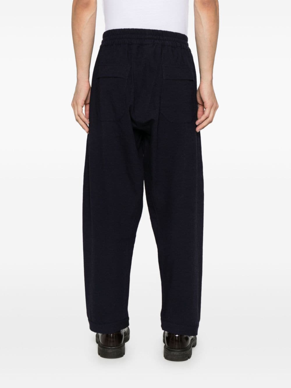 Shop Jan-jan Van Essche Wide-leg Trousers In Blue